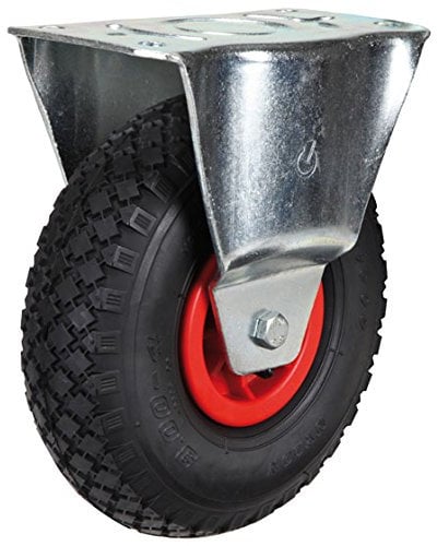 Bockrolle 260 mm PU-Bereifung mit Kunststoff-Felge pannensicher