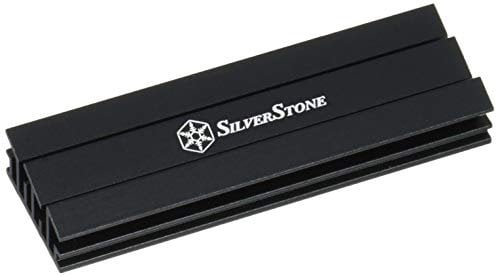 SilverStone SST-TP02-M2 - M.2 SSD aluminium alloy heatsink, double layer design, support 2280 length