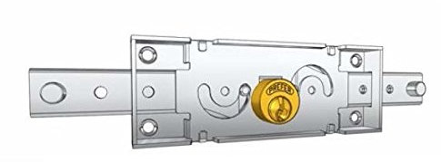 Prefer A211.001A.0200 Serrature Centrale per Serrande Avvolgibili cilindro sporgenza mm. 34,1