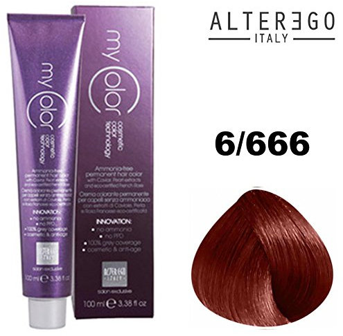 My Color 6/666 Dunkelblond Rot Extra Intensive 100ml, 6/666 sxtra red