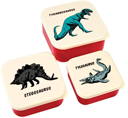 Rex London Snack Boxes (Set of 3) - Dinosaurs