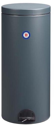 Poubelle de cuisine à pédale. Capacité 30L, Fabrication française, Seau intérieur amovible avec anse, Pratique ELORA ROSSIGNOL