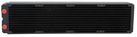 CPU Heat Row Kühler, TSRP-für G1/4 Gewinde 480 mm 3 Schichten Computer Wasserkühlung Kühler Kühler Kühlkörper mit 12 Rohren