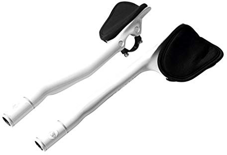 OYHN Rennrad Lenker Carbon TT Rest Aero Bar Triathlon Fahrradstütze Lenker Verlängerungsstange Stützrohr, Weiß