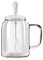 Barattolo per spezie con guarnizione a cucchiaio Zuccheriera Saliera Bottiglia per condimento domestico 380 ml, bianco