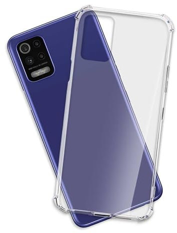 mtb more energy® Case Soft Armor kompatibel mit LG K52 (LM-K520), LG K62 (LM-K525 / 6.6'') - Anti Shock Verstärkung - 1,5mm TPU - Schutz-Hülle Cover Tasche Handyhülle