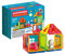 Magformers Cube House Penguin 20-Piece Magnetic Construction Toy. STEM Set with Magnetic Tiles and Accessories. Makes Different Houses for The Cute Character.