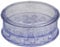 Grinder de Plástico, Molinillo de Especias, 3 piezas, Transparente, Color Blanca, 62 mm x 27mm.