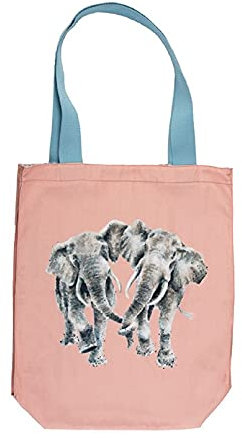Wrendale Designs Canvas-Tragetasche – Age is Irrelephant Elephant