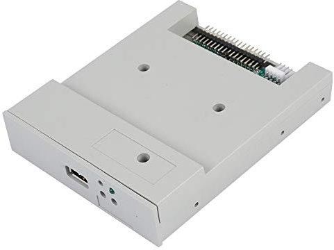 ciciglow SFR1M44-U 3,5 Zoll 1,44 MB USB SSD Floppy Drive Emulator, Grau, Plug and Play