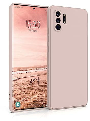 MyGadget Cover per Samsung Galaxy Note 10 Plus - Custodia Protettiva in Silicone Morbido – Case TPU Flessibile - Ultra Protezione Antiurto & Antiscivolo Rosa