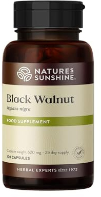Black Walnut | 100 Capsules | 25 Day Supply | Support for Your Intestines