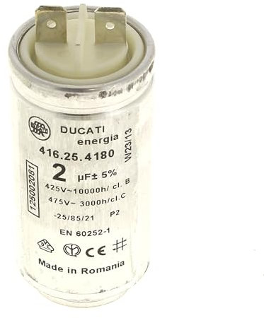 Condensateur relais 2mF d'origine Sèche-linge 1250020813 ELECTROLUX Sèche-linge 1250020813 ELECTROLUX