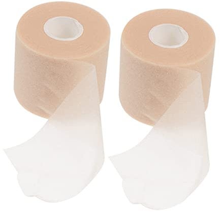 SEWOART 2 Rolls Sports Foam underwrap Tape Athletic pre wrap Tape Sports wristle Tapes Athletic wrap Athletic Foam wrap Athletic Tape Scar Skin Membrane Fitness Sponge