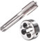 Saipor M16 X 1,5 Métrique Tarauds et Filières, M16 X 1,5mm Kit de Taraudage et Filetage HSS Tarauds à Main Droite Filetage