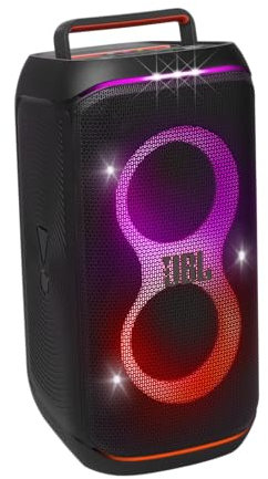 JBL Partybox Club 120 Portable LED Light Effect, Bluetooth, 160 W Power, 12 Hour Playback, IPX4 Waterproof - Black