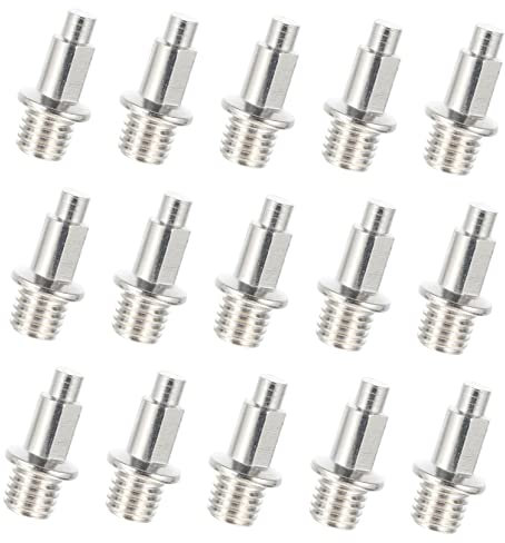 Yardwe 32pezzi Chiodi in Metallo per Scarpe da Corsa Leggeri e Resistenti alla Corrosione Accessori per Scarpe da Pista e Campo Adatti Gare e attività all Aperto