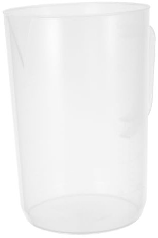 RORPOIR Gobelet Doseur D'huile Gradué 3000 Ml En Plastique Transparent Épaissi, Poignée Ergonomique, Pour Réparation Automobile Et Dosage Précis