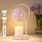 GyroVu Kerzenwärmer-Lampe, dimmbare Kerzenwachs-Schmelzlamp, Kerzenwärmer für die Heimdekoration, Rosa Kerzenlicht mit 2H/4H/8H Timer für Mädchen und Mütter