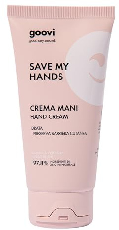GOOVI Save My Hands Hand Cream | Handcreme für weiche, samtige Hände, Schützende & pflegende Feuchtigkeitspflege, 50ml