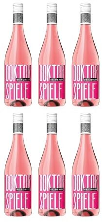 Dr. Koehler Doktorspiele QbA trocken Roséwein Deutschland inkl. FeinWert E-Book (6 x 0.75 l)