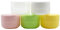6PCS 100ml 3.5oz Vide-Rechargeable Crème Visage Plastique Protège-Oeil Pot Contenant Pot Lip Balm Lotion Rangement Maquillage Cosmétiques Jars Porte-Bouteille Avec Coque Intérieure (Rose)
