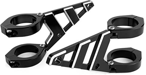 Alchemy Parts Scheinwerfer-Halter 52-53mm mit Gabel Klemmen für Motorrad - CNC Legierung - Hochwertig