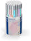 STAEDTLER Druckbleistift graphite 777 in Pastell-Farben, zum Schreiben, gummierter Schaft und bruchhemmender Minenführung, Qualität Made in Germany, 36 Stück (6 Pastellfarben) im Köcher, 777 KP36PA