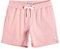 MaaMgic Pantalone Corti Sportivi in Felpa di Cotone da Uomo Pantaloncini da Corsa Jogging Allenamento Palestra Vita Elasticizzata con Coulisse 14cm, Rosa Chiaro, S