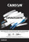 Canson Graduate - C400110385 Zeichenpapier - Zeichenblock, DIN A5, 20 Blatt, 120 g/m², schwarz