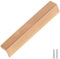 Decoranddecor Contemporary Pull Handles Solid Metal for Cabinets (128mm Between Hole Centres, Matt Rose)
