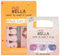 Miss Nella NAIL KIT & Purple Unicorn- Nail accessories for kids- 3 peel off nail polish, nail stickers, tattoos, nail filer & toe separators- all designed foe children hands & toes