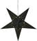 AMARE Papierstern mit LED-Beleuchtung 45cm schwarz