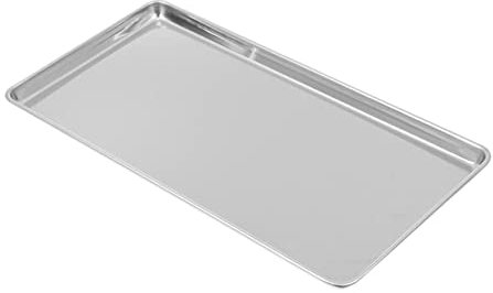 Veemoon Reisnudelteller Aus Edelstahl Pizzaofen Backblech Pfanne Tablett Dessertteller Aus Metall Camping-kochbekleidung Party Obstkuchen Bankett Rostfreier Stahl Mutter
