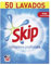 Skip Detergente en polvo para la ropa, limpieza profunda 50 lavados,