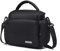Camera Bag Black Waterproof Shoulder Bag Padded Crossbody Bag For Polaroid Originals Now+ i-Type Instant Film Camera
