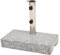 Pied de parasol rectangulaire en granit 25 kg, 43725, gris, S
