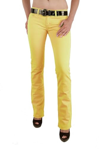Just Cavalli Damen Jeans Bootcut (DE/NL/SE/PL, Bundweite & Schrittlänge, 24, 34, Grün)