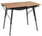 Portal Campingtisch faltbar Höhenverstellbar Klapptisch Aluminium 90 x 53cm für 4 Personen leicht Camping klappbarer Falttisch