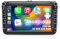 Radio de coche Android 13 para VW Volkswagen Beetle Skoda Octavia Golf Touran Passat Jetta Polo Tiguan Seat, 2G+32G CarPlay Android Auto integrado, pantalla táctil de 8 pulgadas en la unidad principal
