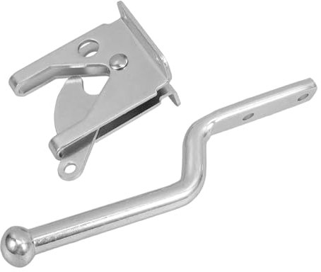 JEWEDECO Heavy Duty Gate Latch Lock for Wooden Fence Gates Outdoor Farm Use for Fences