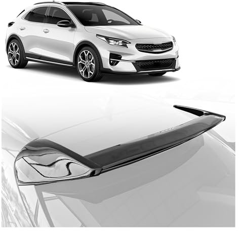 CHROMEMASTER | Dachspoiler Heckspoiler Kompatibel mit KIA XCeed 2019+; Auto Zubehör - Spoiler für Auto; Polyurethan; Zum Lackieren; Montagemethode: Klebstoff | Optisches Autotuning