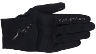 Alpinestars Reef V2 Urban Riding Handschuhe Erhöhte Flexibilität und Belüftung Touchscreen kompatibel L Schwarz Schwarz Schwarz