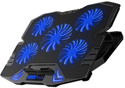 SWOOMEY Soporte De Enfriamiento para Portátil Almohadilla Ajustable Ventilador Enfriador USB