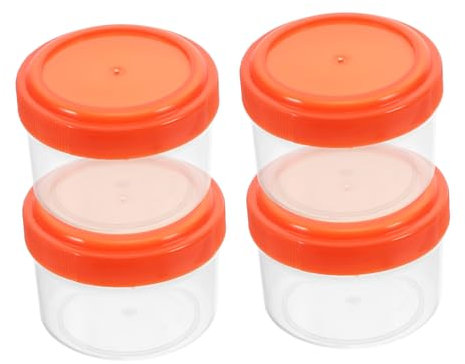 Cabilock 1 Juego Caja De Condimentos Contenedores De Ketchup Cuchara Para Adobos Utensilios Para Ollas Calientes Cuchara Recipientes Para El Hogar Recipientes Taza Medidora Filtros 4 piezas