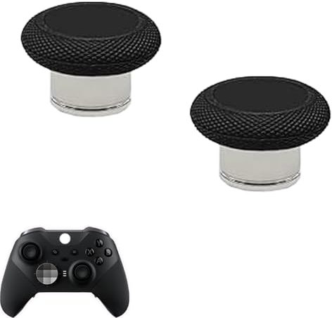 2 levette corte in metallo Elite Series 2 per controller Xbox Elite Series 2, Elite 2 Core, joystick analogici magnetici per Xbox Elite Series 2 Core altezza standard (nero)