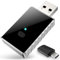 2 in 1 Adattatore Wireless per CarPlay e Android Auto, Supporta WiFi 6 (2,4 GHz + 5 GHz) e Bluetooth 4,2 + 5,4, Mini CarPlay Wireless per iOS 10+ e Android 11+, Plug-and-Play