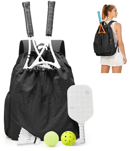 BJLFS Tennisrucksack,Tennistasche,Unisex Tennis Rucksack für Damen Herren,Schlägertasche Rucksack Tasche für Tennis Badminton,Tennisrucksack Sportrucksack,Backpack,Sporttasche