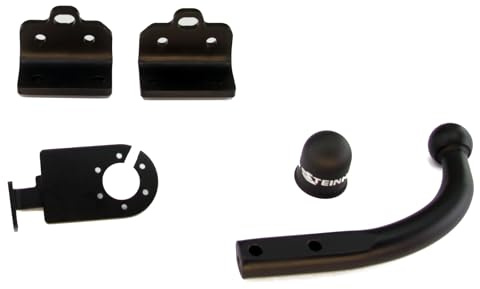 STEINHOF Anhängerkupplung starr für VW Amarok I 08.2010-2022 Pickup (für Trittbrett) mit universalem E-Satz 13-polig