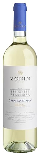 ZONIN Classici Chardonnay - Italian Dry White Wine - 100% Chardonnay Grapes from Cervignano del Friuli DOC - 75cl / 750ml, 13% ABV
